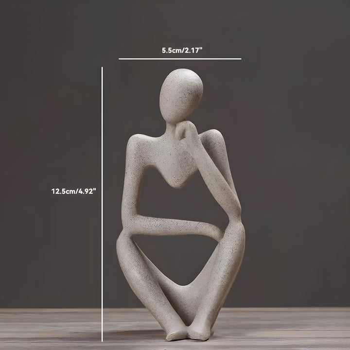 Stornfield | Abstract Thinker Sculpture Home Decor