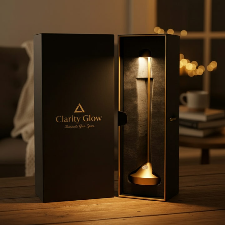 ClarityGlow – Wireless LED table lamp | Stornfield