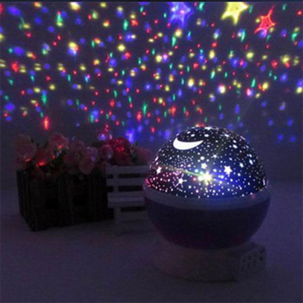 Beautiful night light with starry sky | Stornfield