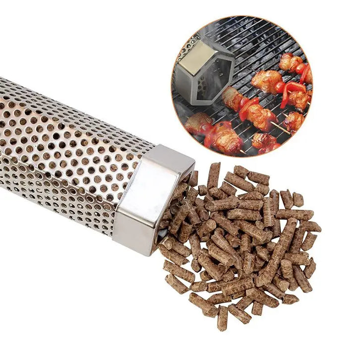 Natural Applewood Smoking Stick Pellets BBQ Smokers Pellet Grill | Stornfield