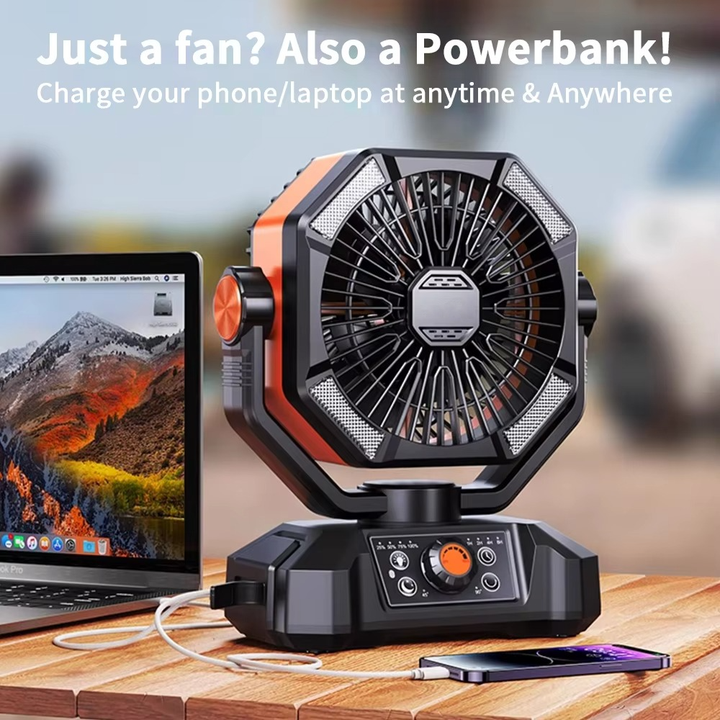 Portable Camping Cooling Fan | Stornfield