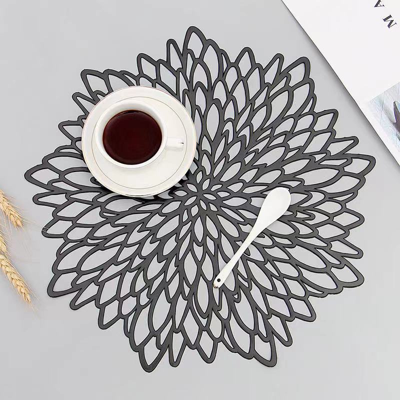 Stornfield | NebulaGlow™ Dinner Placemats | Elegant Table Linens with Galactic Design | Heat-Resistant & Non-Slip Table Decor