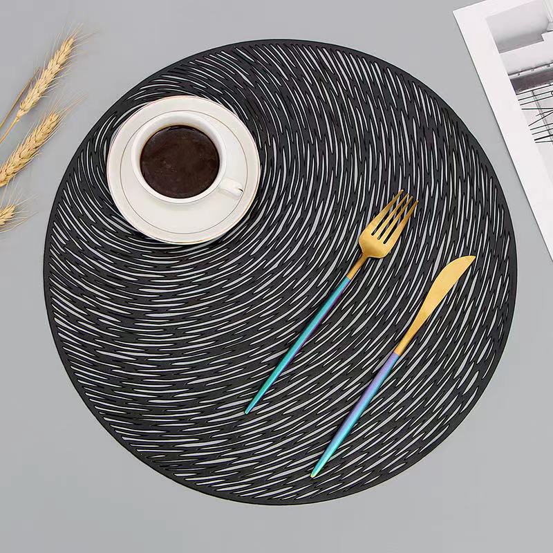 Stornfield | NebulaGlow™ Dinner Placemats | Elegant Table Linens with Galactic Design | Heat-Resistant & Non-Slip Table Decor