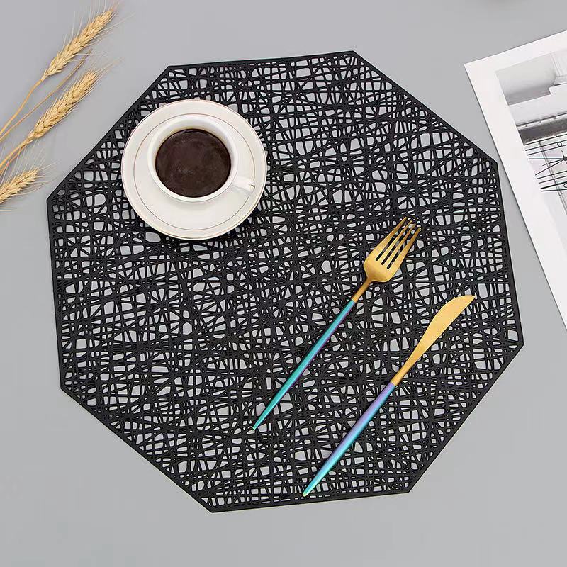 Stornfield | NebulaGlow™ Dinner Placemats | Elegant Table Linens with Galactic Design | Heat-Resistant & Non-Slip Table Decor
