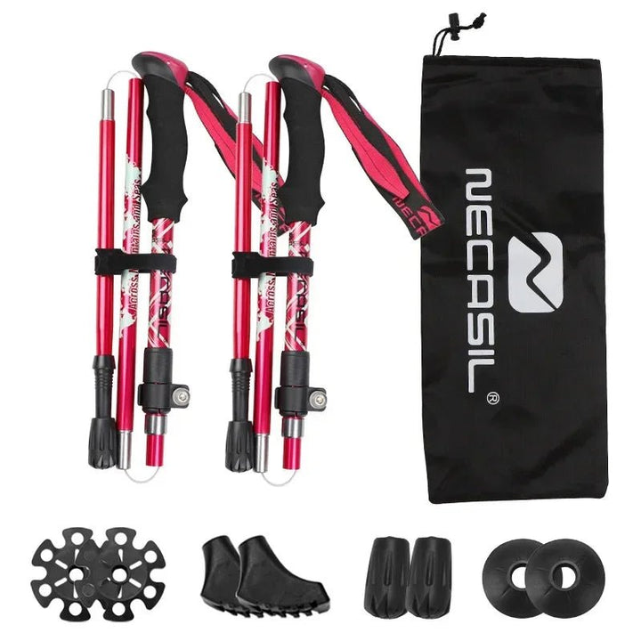 Stornfield | Collapsible Trekking Poles for Stable Hiking Support