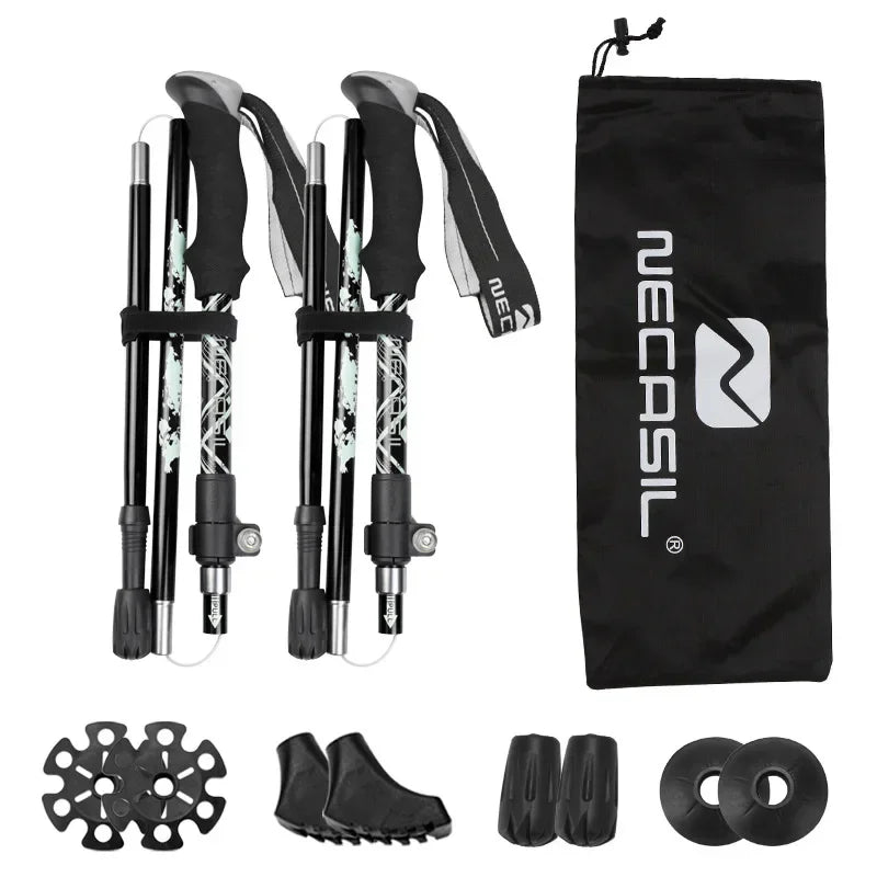 Stornfield | Collapsible Trekking Poles for Stable Hiking Support