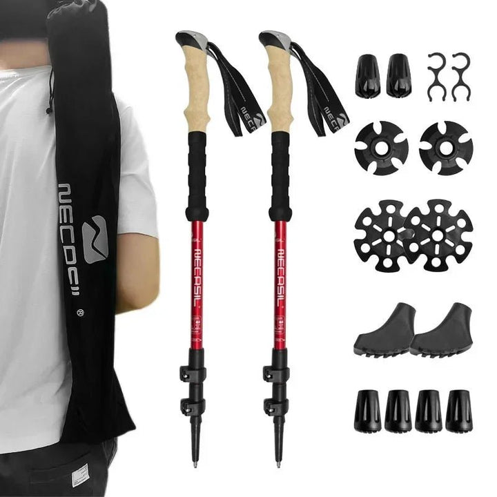 Stornfield | Collapsible Trekking Poles for Stable Hiking Support