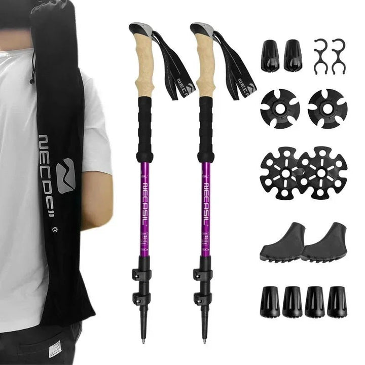 Stornfield | Collapsible Trekking Poles for Stable Hiking Support