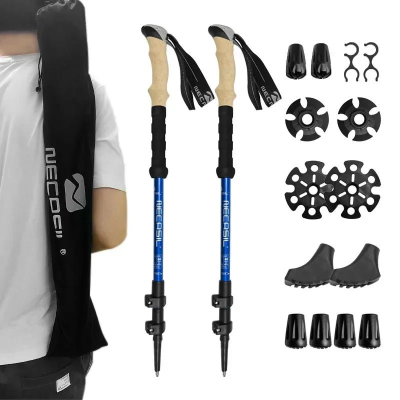 Stornfield | Collapsible Trekking Poles for Stable Hiking Support