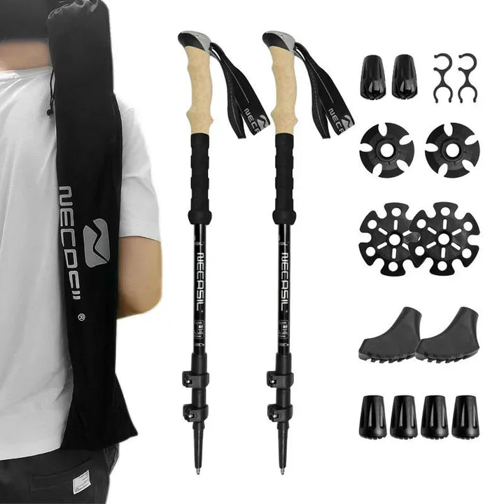 Stornfield | Collapsible Trekking Poles for Stable Hiking Support