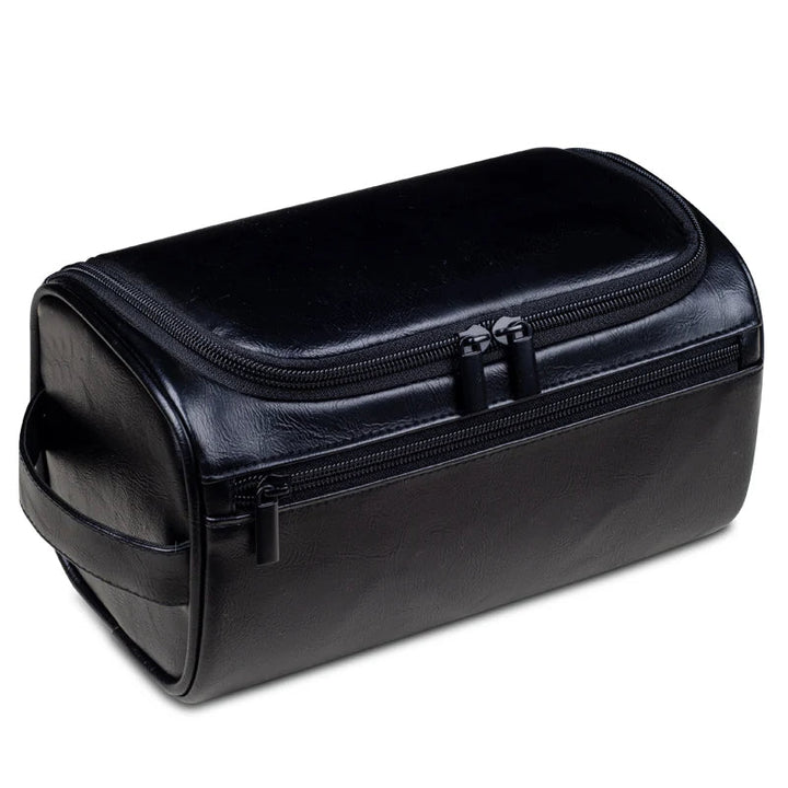 ReisTrek Luxury Bag – Leather Toiletry Bag with Waterproof Lining and YKK Zippers | Stornfield