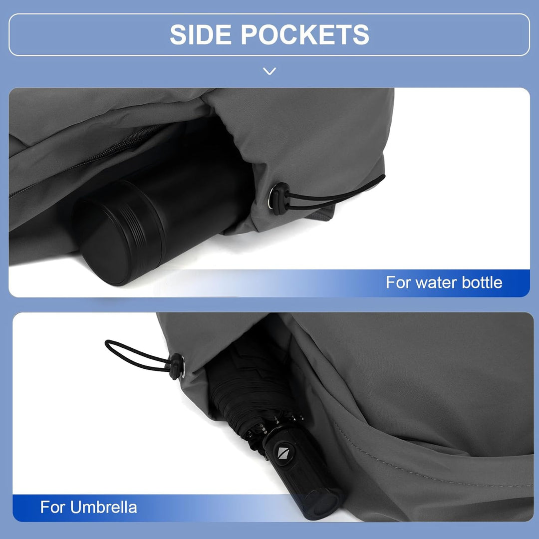 Lightweight Water-Resistant Laptop & Travel Backpack with Organised Compartments | Stornfield