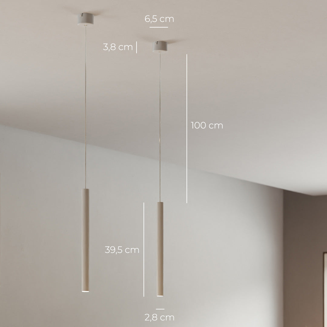Stornfield | RayAura Minimalist LED Pendant Light | Modern Design | Elegant Ceiling Lamp for Living Room & Office