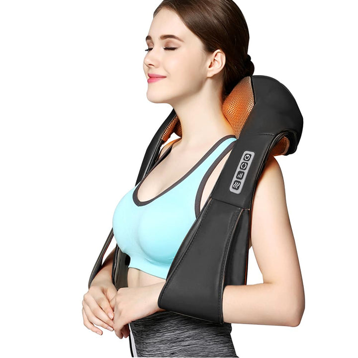 RelaxPro Massage Pillow – Shiatsu Heating Pillow for Neck, Shoulders and Back | Stornfield
