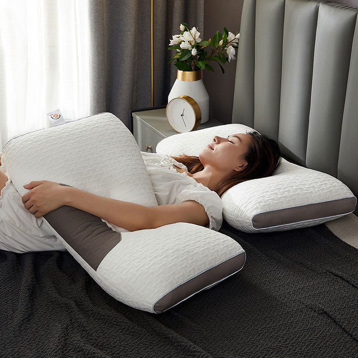 Stornfield | Hybrid Pillow for Back and Side Sleepers - Neck and Shoulder Support Pillow