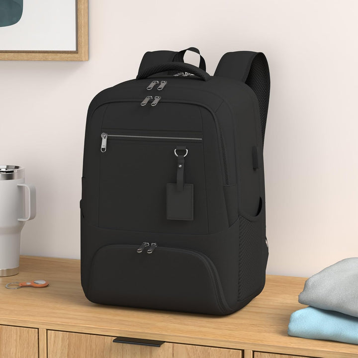 Waterproof Laptop & Lunch Backpack with USB Port – Multi-Compartment Travel Bag | Stornfield