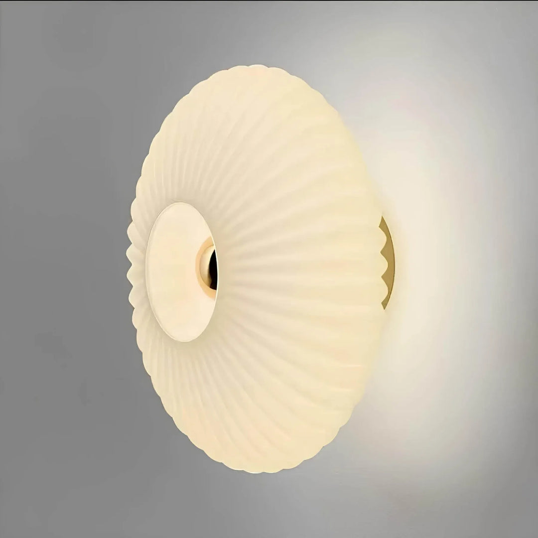 Stornfield | – Verre avec lampe murale à paroi ondulée