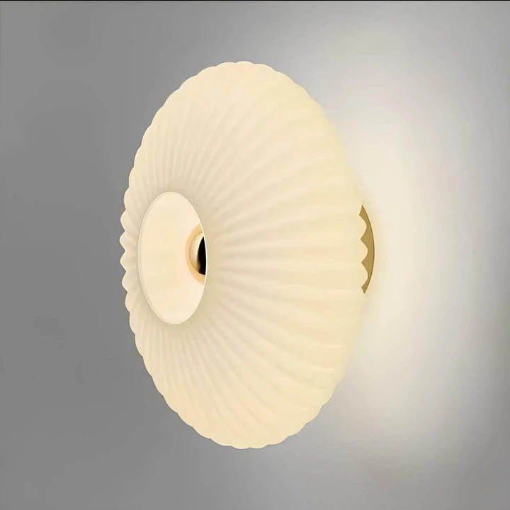 Stornfield | – Verre avec lampe murale à paroi ondulée
