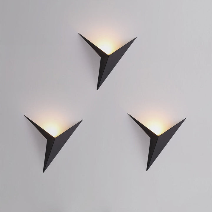 Modern Triangular Wall Lamp - TrigoLux | Stornfield
