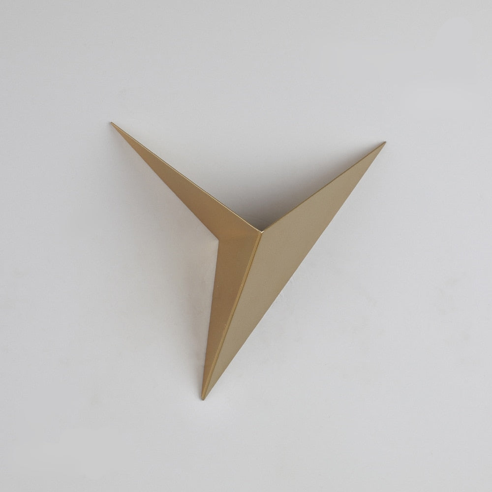 Modern Triangular Wall Lamp - TrigoLux | Stornfield