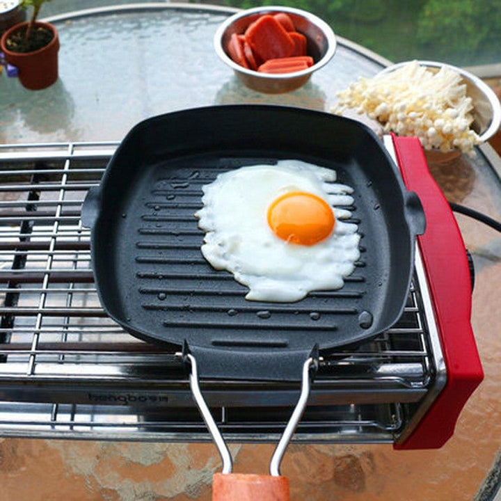 Non-sticky Cast Iron Steak Frying Pan | Stornfield