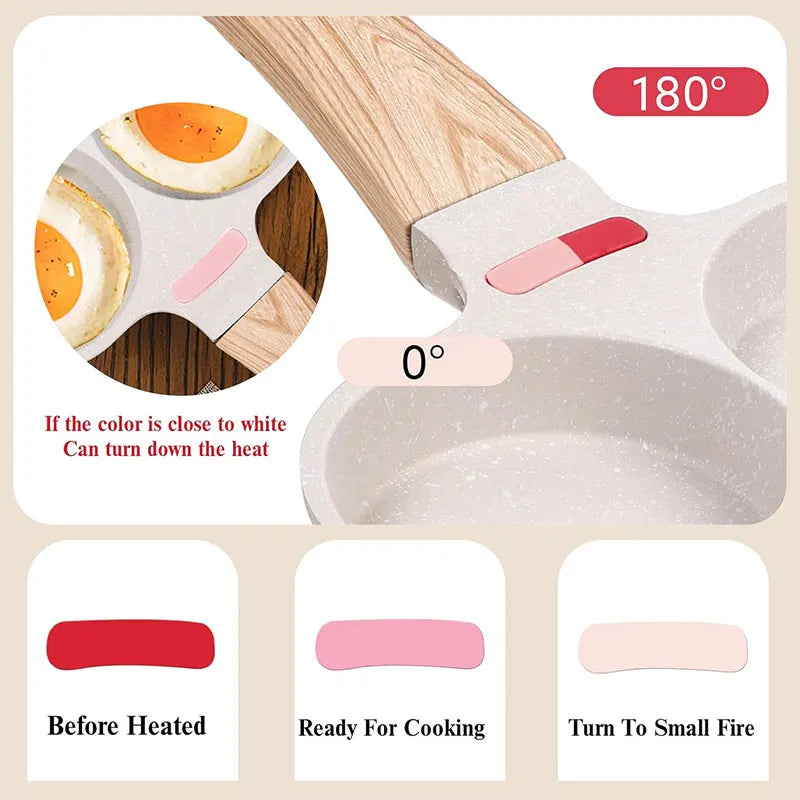 Nonstick Egg Frying Pan with Lid Kitchen Breakfast Grill | Stornfield
