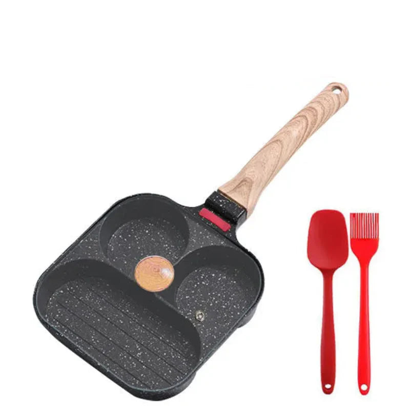 Nonstick Egg Frying Pan with Lid Kitchen Breakfast Grill | Stornfield
