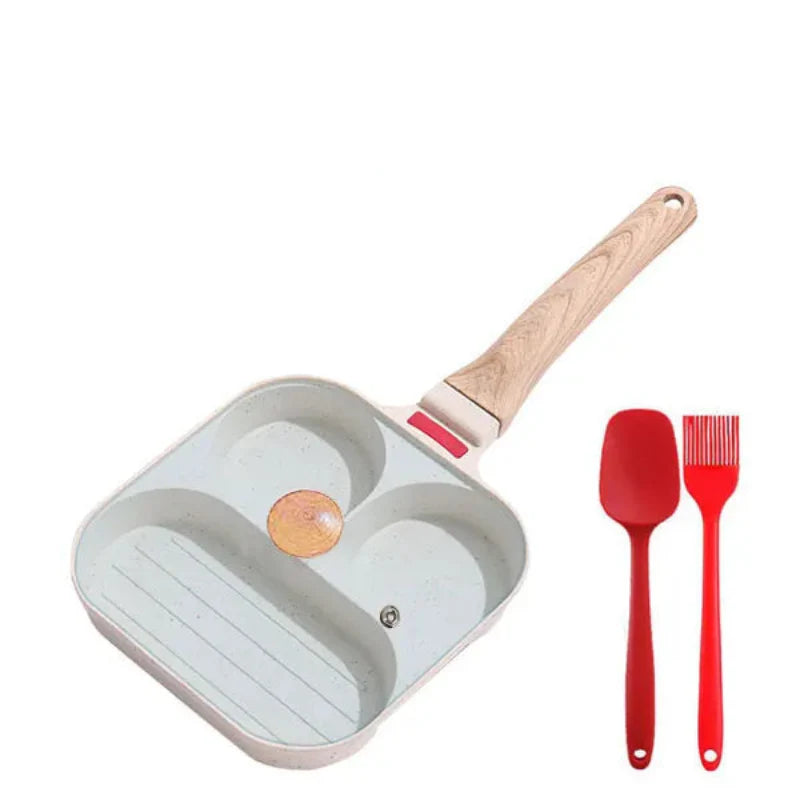 Nonstick Egg Frying Pan with Lid Kitchen Breakfast Grill | Stornfield