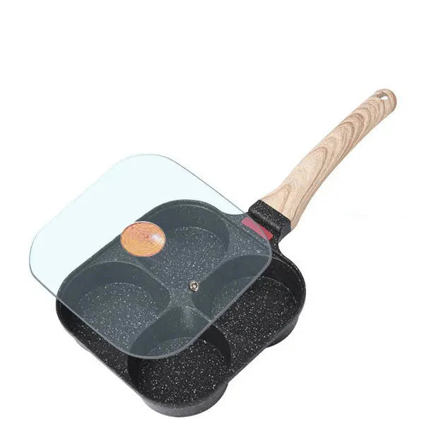 Nonstick Egg Frying Pan with Lid Kitchen Breakfast Grill | Stornfield