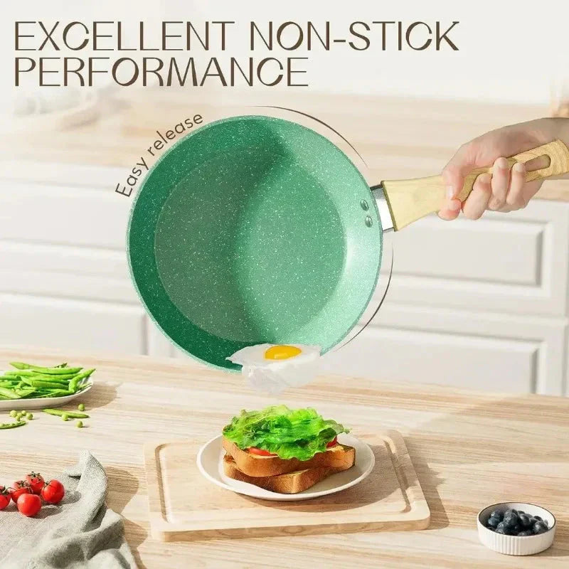 Nonstick Frying Pan Skillet Non Toxic Healthy Stone Cookware | Stornfield
