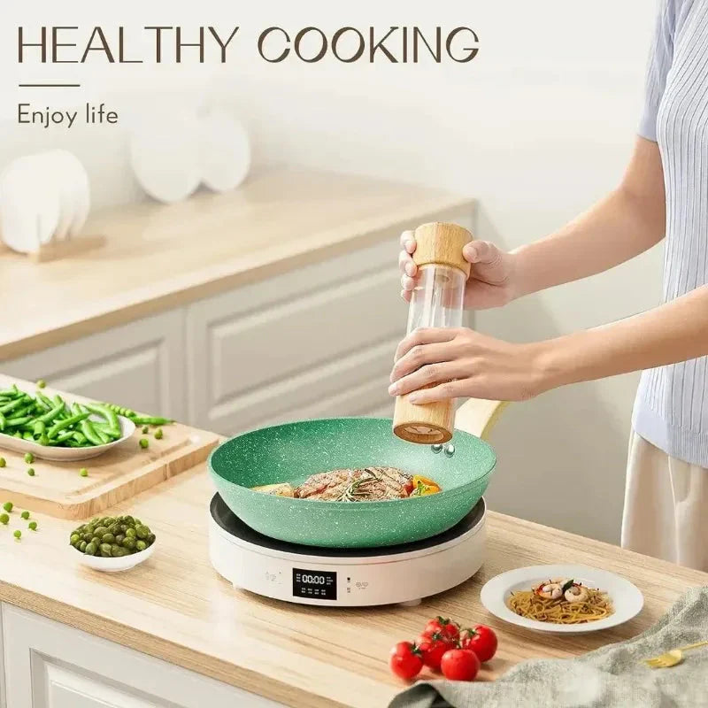 Nonstick Frying Pan Skillet Non Toxic Healthy Stone Cookware | Stornfield