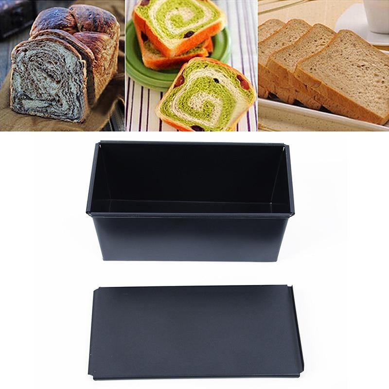 Nonstick Rectangle Bread Loaf Baking Pan With Lid | Stornfield