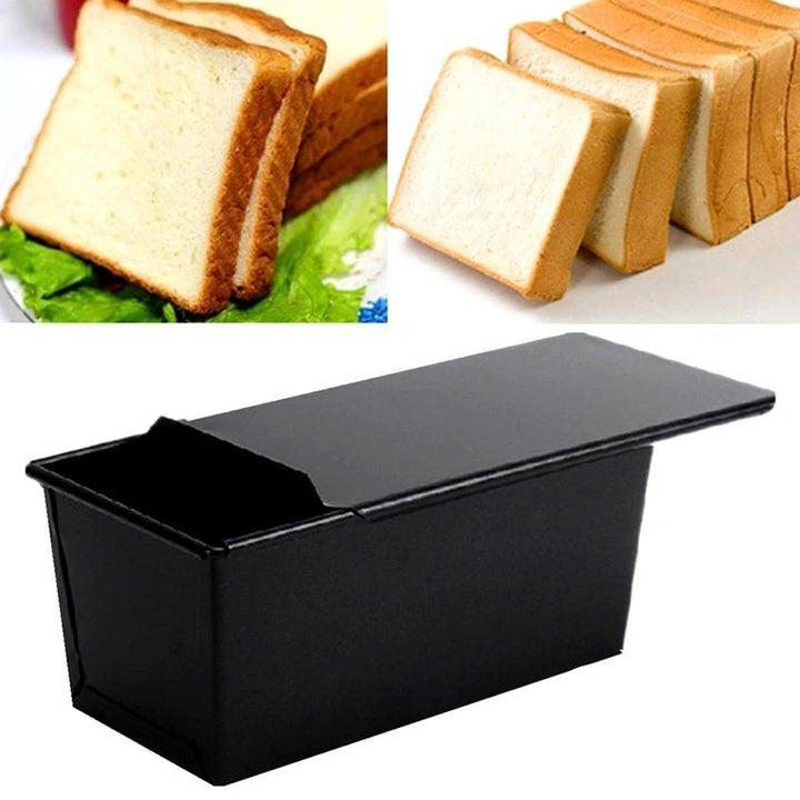 Nonstick Rectangle Bread Loaf Baking Pan With Lid | Stornfield