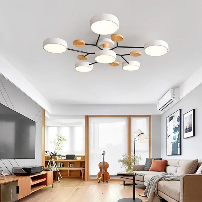 Branched LED Ceiling Lamp - NordicGlow | Stornfield