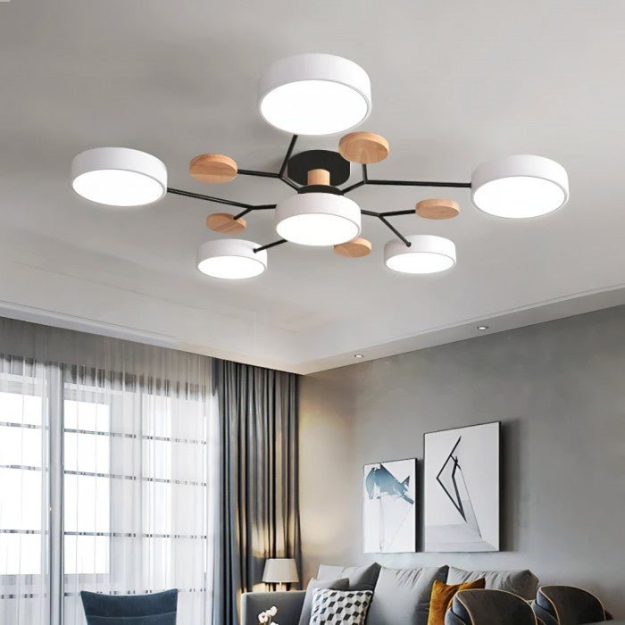 Branched LED Ceiling Lamp - NordicGlow | Stornfield
