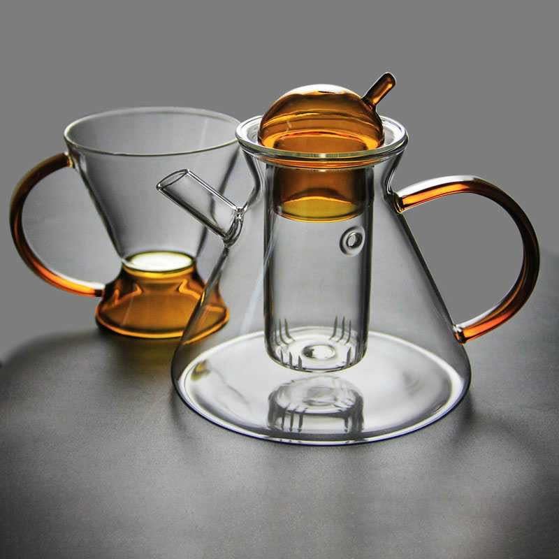 Stornfield | Nordic Glass Teapot/Mug