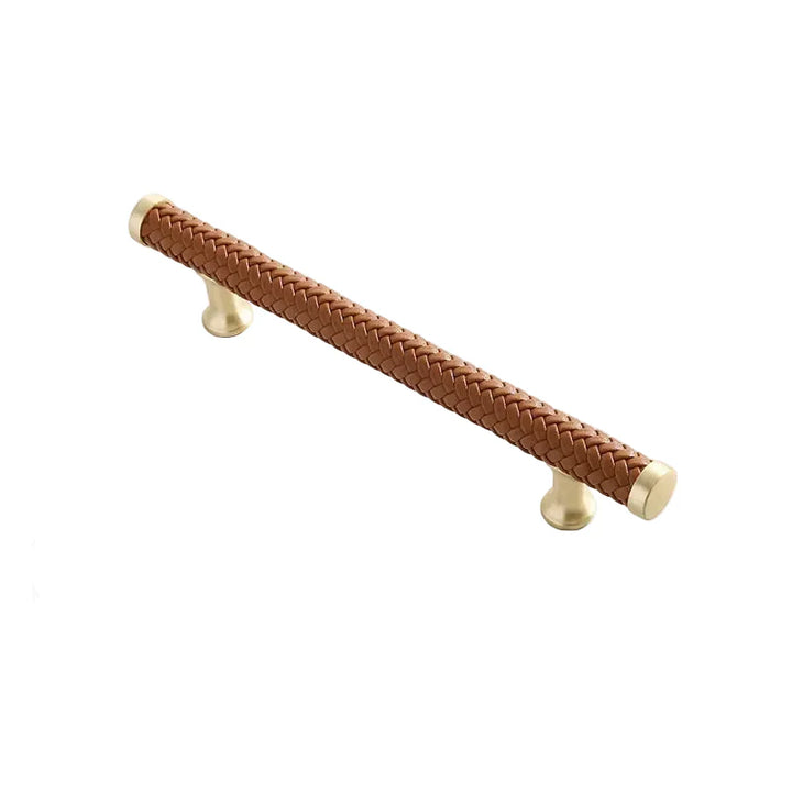 Nordic Leather Cabinet Handles Drawer Pulls for Wardrobe and Furniture | Stornfield
