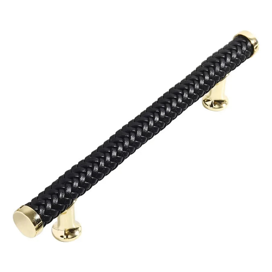 Nordic Leather Cabinet Handles Drawer Pulls for Wardrobe and Furniture | Stornfield