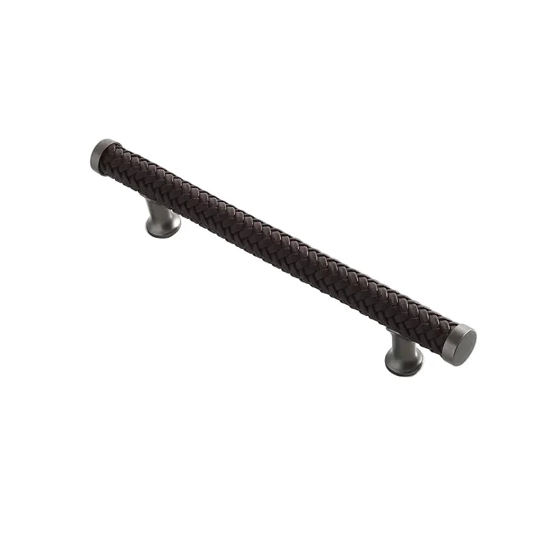 Nordic Leather Cabinet Handles Drawer Pulls for Wardrobe and Furniture | Stornfield