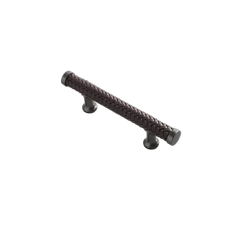 Nordic Leather Cabinet Handles Drawer Pulls for Wardrobe and Furniture | Stornfield