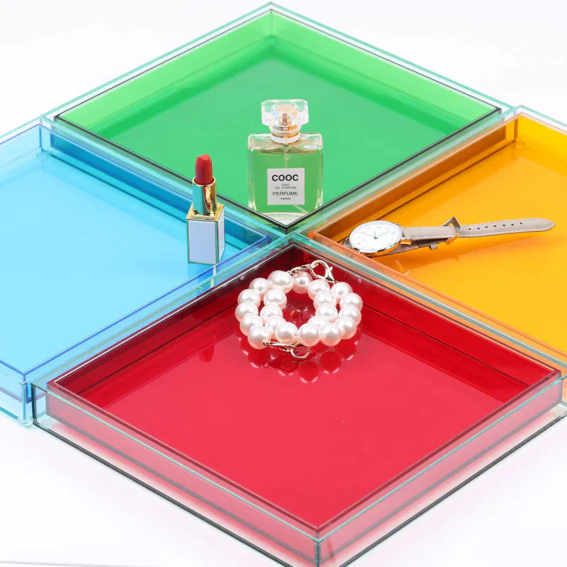 Stornfield | "Color Pop" Acrylic Serving Tray