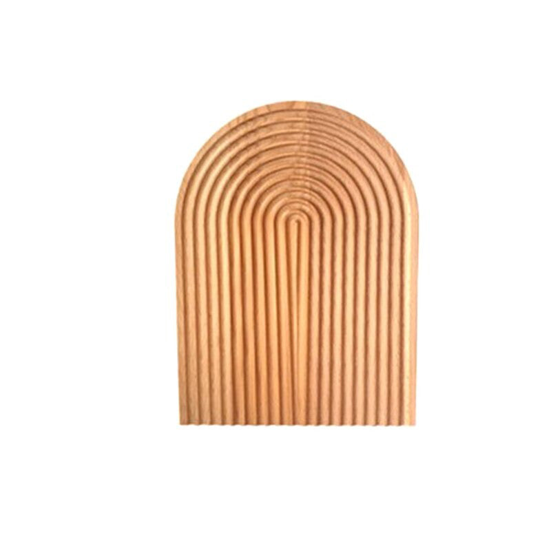 Nordic Style Beech Wooden Chopping Block Bread Dessert Tray | Stornfield