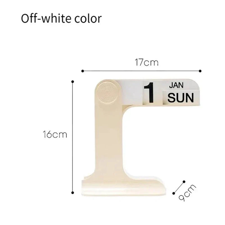 Stornfield | Nordic Style Rotating Desk Calendar