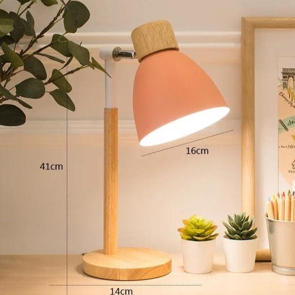 Stornfield | Nordic Table Lamp | Wood, Iron