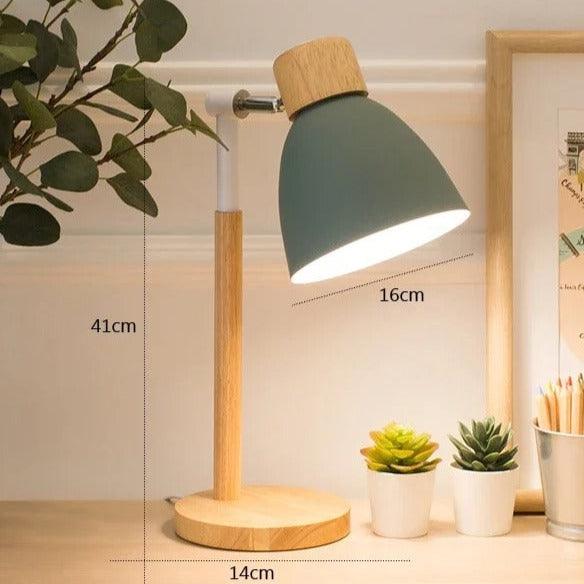 Stornfield | Nordic Table Lamp | Wood, Iron
