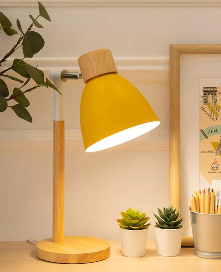 Stornfield | Nordic Table Lamp | Wood, Iron