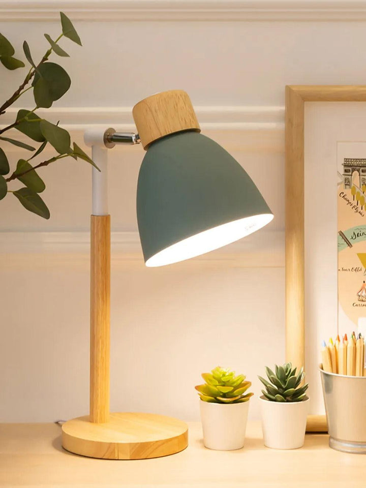 Stornfield | Nordic Table Lamp | Wood, Iron