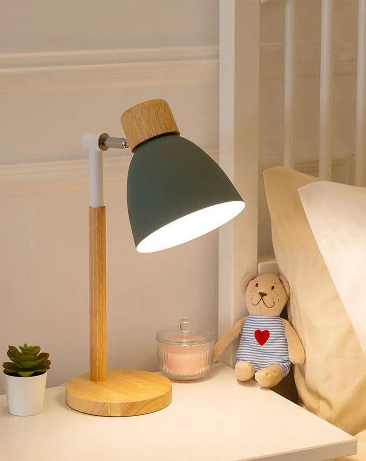 Stornfield | Nordic Table Lamp | Wood, Iron
