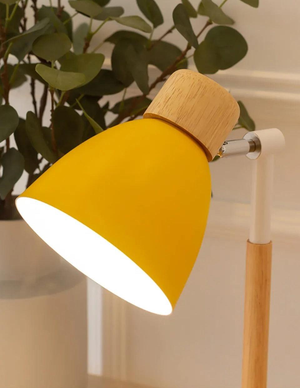 Stornfield | Nordic Table Lamp | Wood, Iron