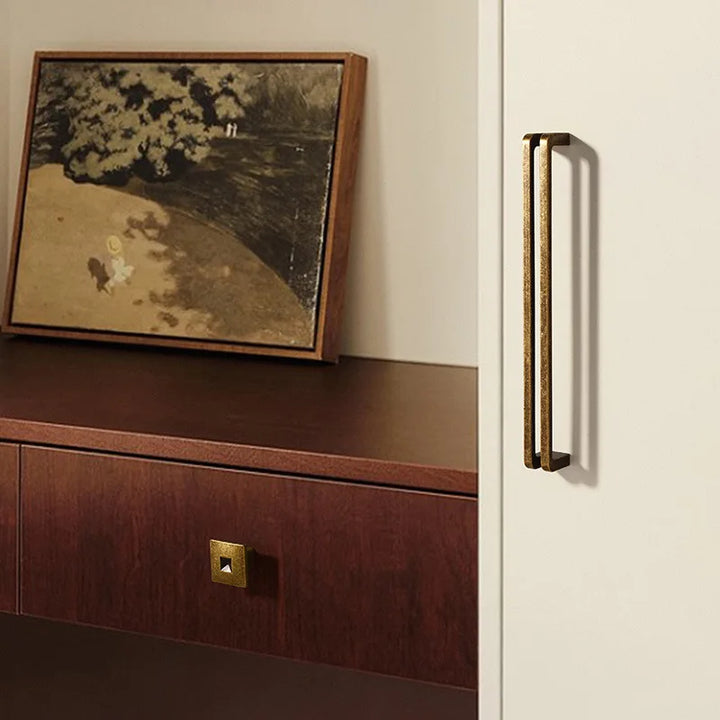 Nordic Vintage Bronze Cabinet Handle Furniture Hardware Drawer Cabinet | Stornfield